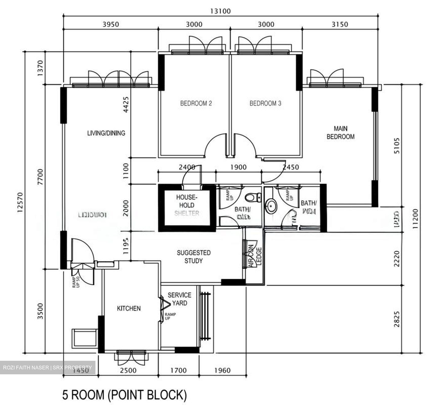 Blk 335C Yishun Riverwalk (Yishun), HDB 5 Rooms #595761501
